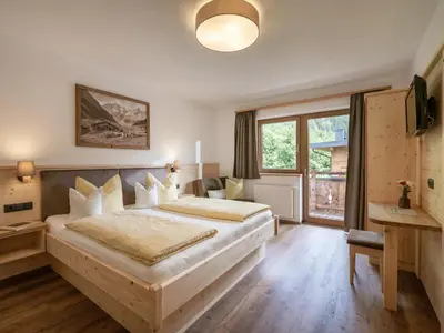 Ein Bett oder Betten in einem Zimmer der Unterkunft Landhaus Christina