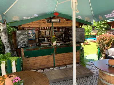 Getränke in der Unterkunft Serviced Apartments VILLA LICHT