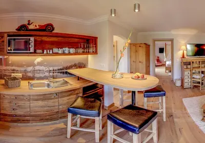 TV/Unterhaltungsangebot in der Unterkunft Serviced Apartments VILLA LICHT