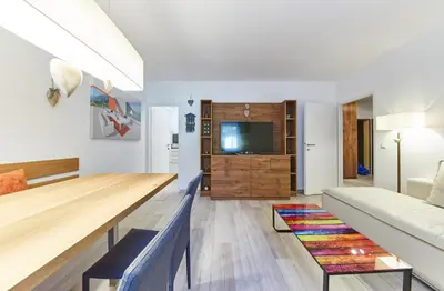 Ein Sitzbereich in der Unterkunft Appartement Diamond