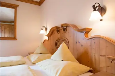 Ein Bett oder Betten in einem Zimmer der Unterkunft Pension Schmidinger