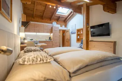Ein Bett oder Betten in einem Zimmer der Unterkunft Piccolo Apartment