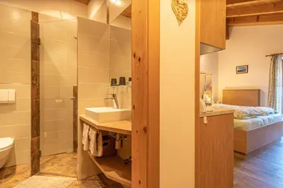 Ein Badezimmer in der Unterkunft Piccolo Apartment
