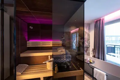 Küche/Küchenzeile in der Unterkunft Berghotel Hochfügen