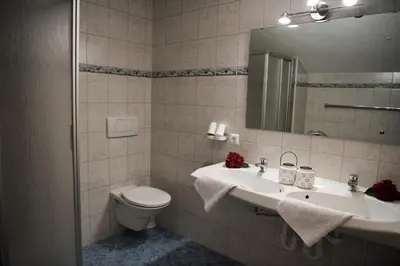 Ein Badezimmer in der Unterkunft Appartements Spitaler