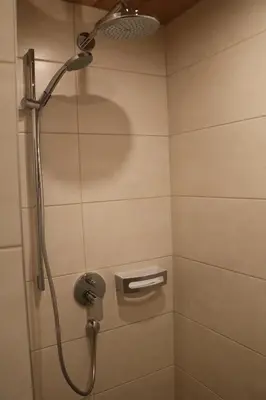 Ein Badezimmer in der Unterkunft Apart Gerlossteinblick