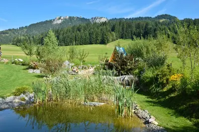 Naturlandschaft in der Nähe der Ferienwohnung
