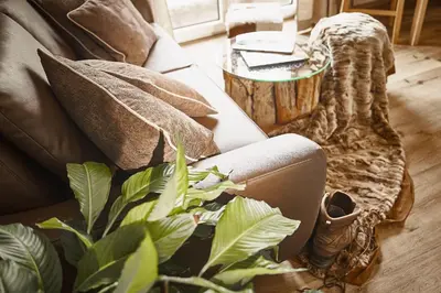 Ein Sitzbereich in der Unterkunft KitzHome City Apartments