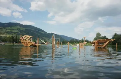 Naturlandschaft in der Nähe des Ferienhauses