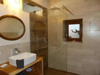 Ein Badezimmer in der Unterkunft Sonnberg Apartment