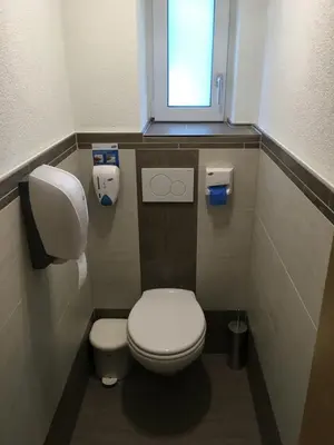 Ein Badezimmer in der Unterkunft Ferienwohnung Mauracher Kirer Haus