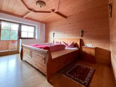 Ein Bett oder Betten in einem Zimmer der Unterkunft Fürstenhof