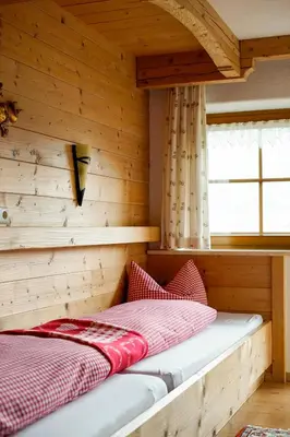Ein Bett oder Betten in einem Zimmer der Unterkunft Fürstenhof