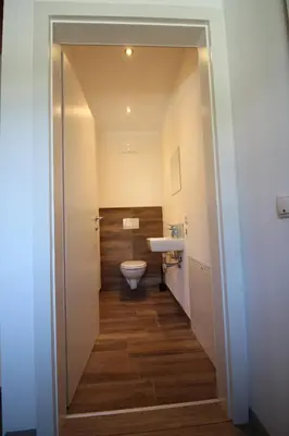Ein Badezimmer in der Unterkunft Chalet Fügen