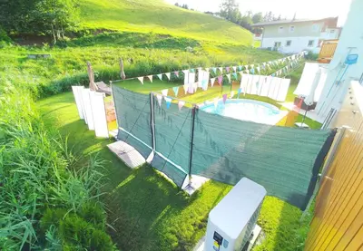 Ein Garten an der Unterkunft Ferienwohnungen Raffler