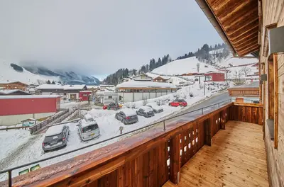 Chalet Guter Hirte im Winter