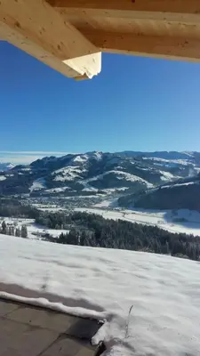 Naturlandschaft in der Nähe des Chalets