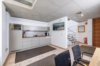 Küche/Küchenzeile in der Unterkunft Landhaus Schösser-Brandler
