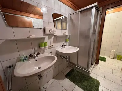 Ein Badezimmer in der Unterkunft Apartment Haslinghof - PID235 by Interhome