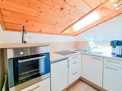 Küche/Küchenzeile in der Unterkunft Apartment Fichtenblick App- 2 by Interhome