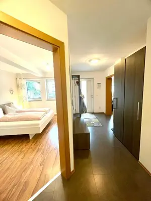 Ein Bett oder Betten in einem Zimmer der Unterkunft Apart Rauch - Zillertal