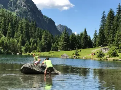 Naturlandschaft in der Nähe der Pension