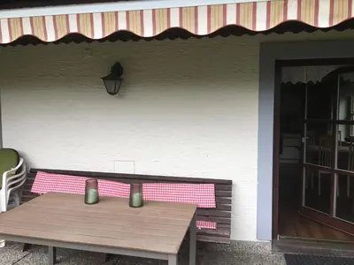 Ein Balkon oder eine Terrasse in der Unterkunft Appartments Haus Rettenmoser