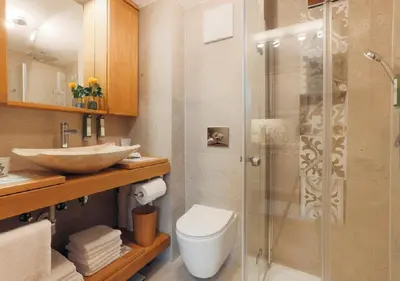 Ein Badezimmer in der Unterkunft Appartement Aschbach