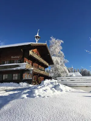 Bergpension Zinting im Winter