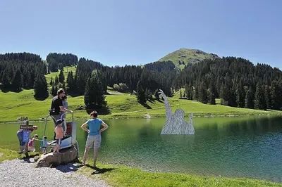 Naturlandschaft in der Nähe der Pension