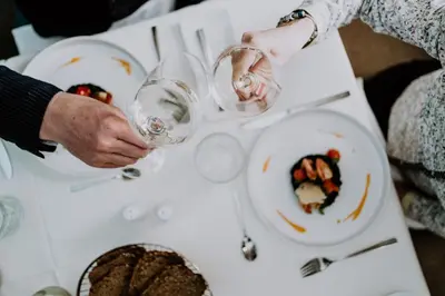 Essen im Hotel oder in der Nähe