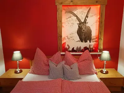 Ein Bett oder Betten in einem Zimmer der Unterkunft Landhaus Eder