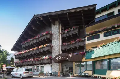 Das Gebäude in dem sich das Hotel befindet