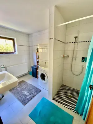 Ein Badezimmer in der Unterkunft Ferienhaus Sonnleiten