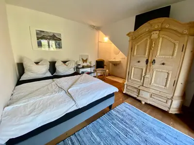 Ein Bett oder Betten in einem Zimmer der Unterkunft Ferienhaus Sonnleiten