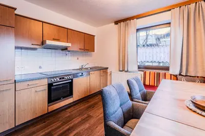 Küche/Küchenzeile in der Unterkunft Appartement Hauser
