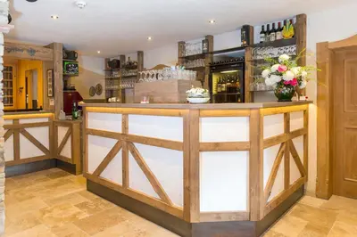 Lounge oder Bar in der Unterkunft Ferienwohnungen Starchenthof - Wildschönau, Premiumcard inclusive