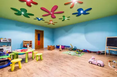 Der Kid's Club in der Unterkunft Apparthotel AlpenChalet