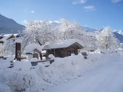 Haus Seifriedsberger im Winter