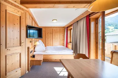 Ein Bett oder Betten in einem Zimmer der Unterkunft Gästehaus Stotter