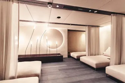 Ein Bett oder Betten in einem Zimmer der Unterkunft Traumhotel Alpina Superior