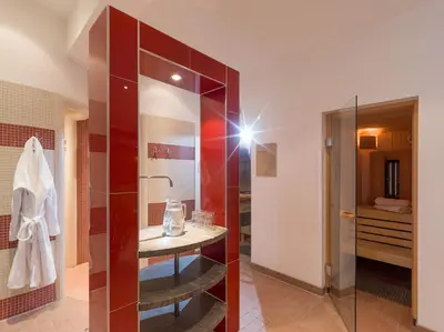 Ein Badezimmer in der Unterkunft Tennenwirt Guesthouse - Adults only