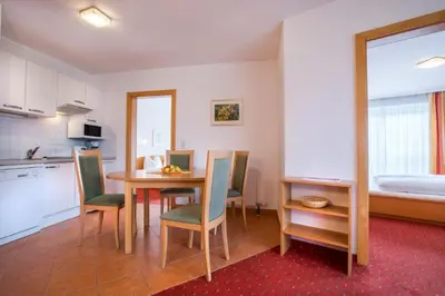 Küche/Küchenzeile in der Unterkunft Garni Rösslhof