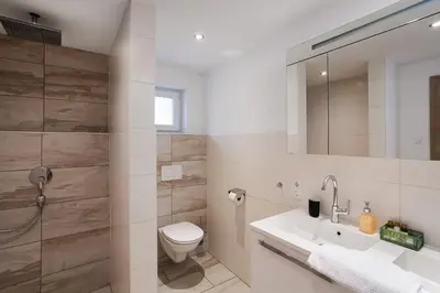 Ein Badezimmer in der Unterkunft Alpine View Apartments