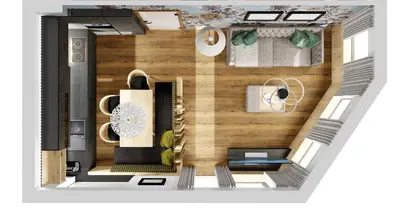 Grundriss der Unterkunft Apartments Dorfbäck