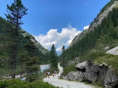 Naturlandschaft in der Nähe der Ferienwohnung