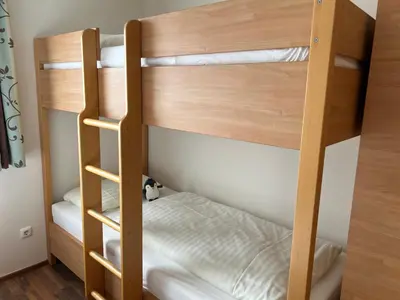Ein Bett oder Betten in einem Zimmer der Unterkunft Fewo Simone