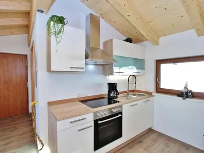 Küche/Küchenzeile in der Unterkunft Apartment in Hollersbach near Ski Lift
