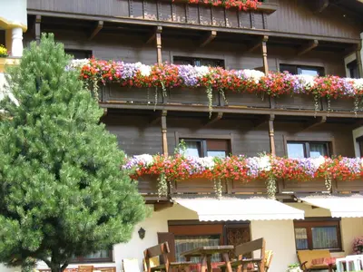 Ein Balkon oder eine Terrasse in der Unterkunft das Luggi Appartements