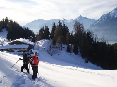 das Luggi Appartements im Winter
